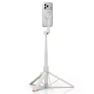 Spigen S582W Bluetooth mágneses Selfie-bot / selfie tripod, MagSafe, bézs-narancs