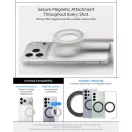 Spigen S582W Bluetooth mágneses Selfie-bot / selfie tripod, MagSafe, bézs-narancs