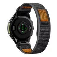   Spigen Athlex Garmin QuickFit 22mm Active szíj, fekete / narancs