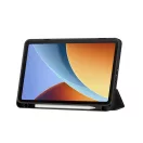 Tech-Protect SC Pen Xiaomi Redmi Pad 2 9.7" oldalra nyíló, kitámasztható mappa tok ceruza tartóval, fekete