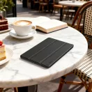 Tech-Protect SC Pen Xiaomi Redmi Pad 2 9.7" oldalra nyíló, kitámasztható mappa tok ceruza tartóval, fekete