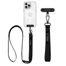 Tech-Protect C6S vállpánt / univerzális pánt telefonra rögzíthető, fekete (crossbody pánt)