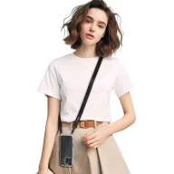   Tech-Protect C6S vállpánt / univerzális pánt telefonra rögzíthető, fekete (crossbody pánt)