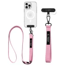 Tech-Protect C6S vállpánt / univerzális pánt telefonra rögzíthető, rózsaszín (crossbody pánt)