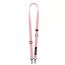 Tech-Protect C6S vállpánt / univerzális pánt telefonra rögzíthető, rózsaszín (crossbody pánt)