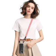   Tech-Protect C6S vállpánt / univerzális pánt telefonra rögzíthető, rózsaszín (crossbody pánt)