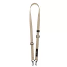 Tech-Protect C6S vállpánt / univerzális pánt telefonra rögzíthető, bézs / barna (crossbody pánt)
