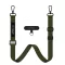 Tech-Protect C6S vállpánt / univerzális pánt telefonra rögzíthető, khaki / sötétzöld (crossbody pánt)