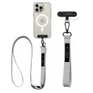Tech-Protect C6S vállpánt / univerzális pánt telefonra rögzíthető, szürke (crossbody pánt)