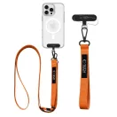 Tech-Protect C6S vállpánt / univerzális pánt telefonra rögzíthető, narancs (crossbody pánt)