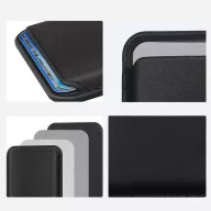  Tech-Protect CH01 mágneses kártyatartó, MagSafe, telefonra rögzíthető, narancs (3db kártya)