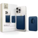 Tech-Protect CH01 mágneses kártyatartó, MagSafe, telefonra rögzíthető, kék (3db kártya)