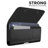   Tech-Protect SM80 univerzális telefon tartó táska / övtáska, 5.8-6.8", mágneses záródás, fekete