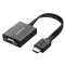 Ugreen MM103 HDMI-VGA adapter, 1080p, fekete (40248)