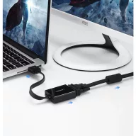 Ugreen MM103 HDMI-VGA adapter, 1080p, fekete (40248)