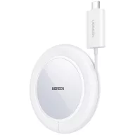   Ugreen CD245 vezeték nélküli wireless töltő, 15W, 1.67A, fehér (40123)