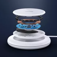   Ugreen CD245 vezeték nélküli wireless töltő, 15W, 1.67A, fehér (40123)
