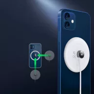   Ugreen CD245 vezeték nélküli wireless töltő, 15W, 1.67A, fehér (40123)