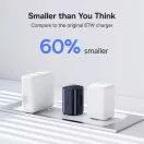 Baseus PicoGo 2xUSB-A-USB-C hálózati gyorstöltő adapter, 67W, 3.35A, fekete