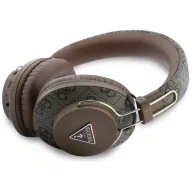   Guess Triangle Logo ENC Wireless vezeték nélküli fejhallgató, bluetooth, IPX4, Bt5.4, barna