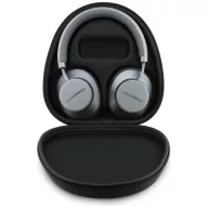   Karl Lagerfeld Saffiano Elongated vezeték nélküli fejhallgató aktív zajszűréssel, bluetooth, ANC, szürke