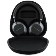   Karl Lagerfeld Saffiano Elongated vezeték nélküli fejhallgató aktív zajszűréssel, bluetooth, ANC, fekete