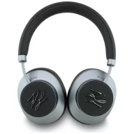   Karl Lagerfeld Grained Initials vezeték nélküli fejhallgató aktív zajszűréssel, bluetooth, ANC, fekete