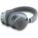 Karl Lagerfeld Grained Initials vezeték nélküli fejhallgató aktív zajszűréssel, bluetooth, ANC, szürke