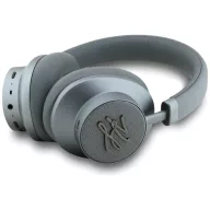   Karl Lagerfeld Grained Initials vezeték nélküli fejhallgató aktív zajszűréssel, bluetooth, ANC, szürke