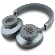   Karl Lagerfeld Grained Initials vezeték nélküli fejhallgató aktív zajszűréssel, bluetooth, ANC, szürke