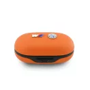 BMW Metal Logo TWS vezeték nélküli bluetooth fülhallgató, ENC, narancs