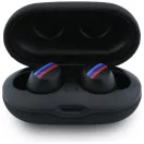 BMW Metal Logo TWS vezeték nélküli bluetooth fülhallgató, ENC, fekete