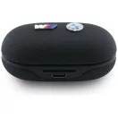 BMW Metal Logo TWS vezeték nélküli bluetooth fülhallgató, ENC, fekete