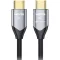 Forcell Cafule HDMI 2.1 kábel, 8K 60Hz / 4K 120Hz, HDR, eARC, VRR, 48Gbps, 1m, fekete