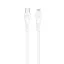 Blue Star PJ-DQ2-C USB-C-Lightning töltő- és adatkábel, PD, 3A, 27W, 1m, fehér