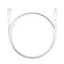 Blue Star PJ-DQ2-C USB-C-Lightning töltő- és adatkábel, PD, 3A, 27W, 1m, fehér