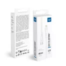 Blue Star PJ-DQ2-C USB-C-Lightning töltő- és adatkábel, PD, 3A, 27W, 1m, fehér