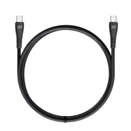   Blue Star PJ-DQ1-C USB-C-USB-C töltő-és adatkábel, QC4.0, PD 3A, 60W, 1m, fekete
