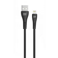   Blue Star PJ-DG5-A USB A-Lightning töltő / adatkábel, 2A, 12W, 1m, fekete