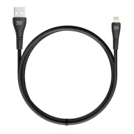   Blue Star PJ-DG5-A USB A-Lightning töltő / adatkábel, 2A, 12W, 1m, fekete