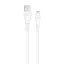Blue Star PJ-DG5-A USB A-Lightning töltő / adatkábel, 2A, 12W, 1m, fehér
