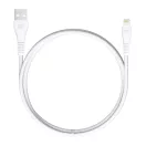 Blue Star PJ-DG5-A USB A-Lightning töltő / adatkábel, 2A, 12W, 1m, fehér