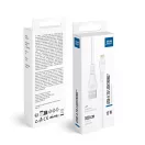 Blue Star PJ-DG5-A USB A-Lightning töltő / adatkábel, 2A, 12W, 1m, fehér