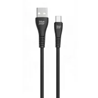   Blue Star PJ-DG4-A USB-A-USB-C töltő- és adatkábel, 2A, 1m, fekete