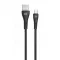 Blue Star PJ-DG4-A USB-A-USB-C töltő- és adatkábel, 2A, 1m, fekete