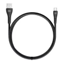 Blue Star PJ-DG4-A USB-A-USB-C töltő- és adatkábel, 2A, 1m, fekete