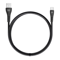   Blue Star PJ-DG4-A USB-A-USB-C töltő- és adatkábel, 2A, 1m, fekete