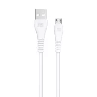   Blue Star USB-A-Micro-USB adat- és töltőkábel, 2A, 1m, fehér