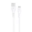 Blue Star USB-A-Micro-USB adat- és töltőkábel, 2A, 1m, fehér