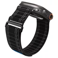   Spigen WBF0 Apple Watch Ultra 4 / 3 / 2 / 1 / SE / 12 / 11 / 10 / 9 / 8 (44/45/46/49mm) szíj, fekete